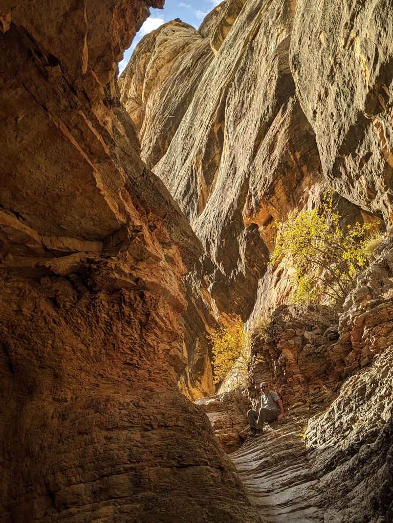 Rob Nadolny hiking Colorado National Monument